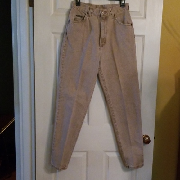 wheat colored jeans